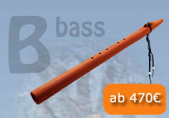 B tuned flute 